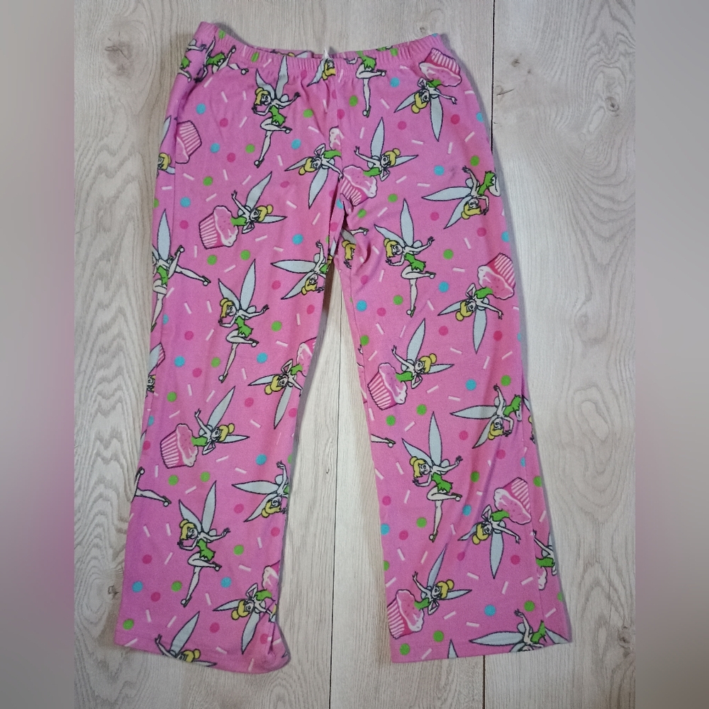 Children's Vintage "TInker Bell" Pink Pajama Pants